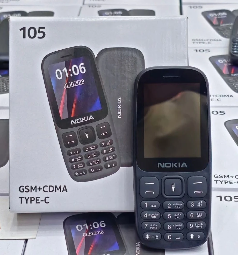 تلفون نوكيا نظامين 105 GSM+CDMA