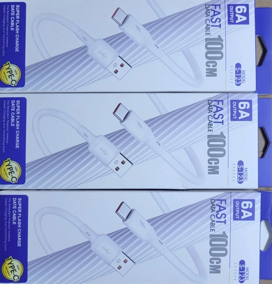 توصيلة شاحن تايب سي فاست 6 امبير