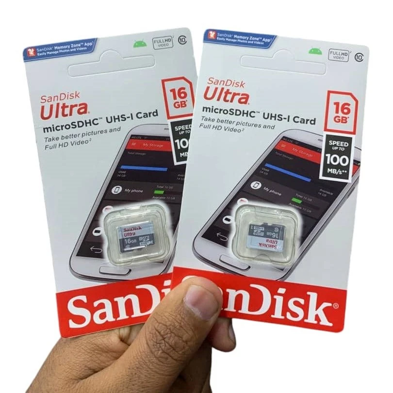 ذاكرة ساندسك الترا 16 جيجا بايت