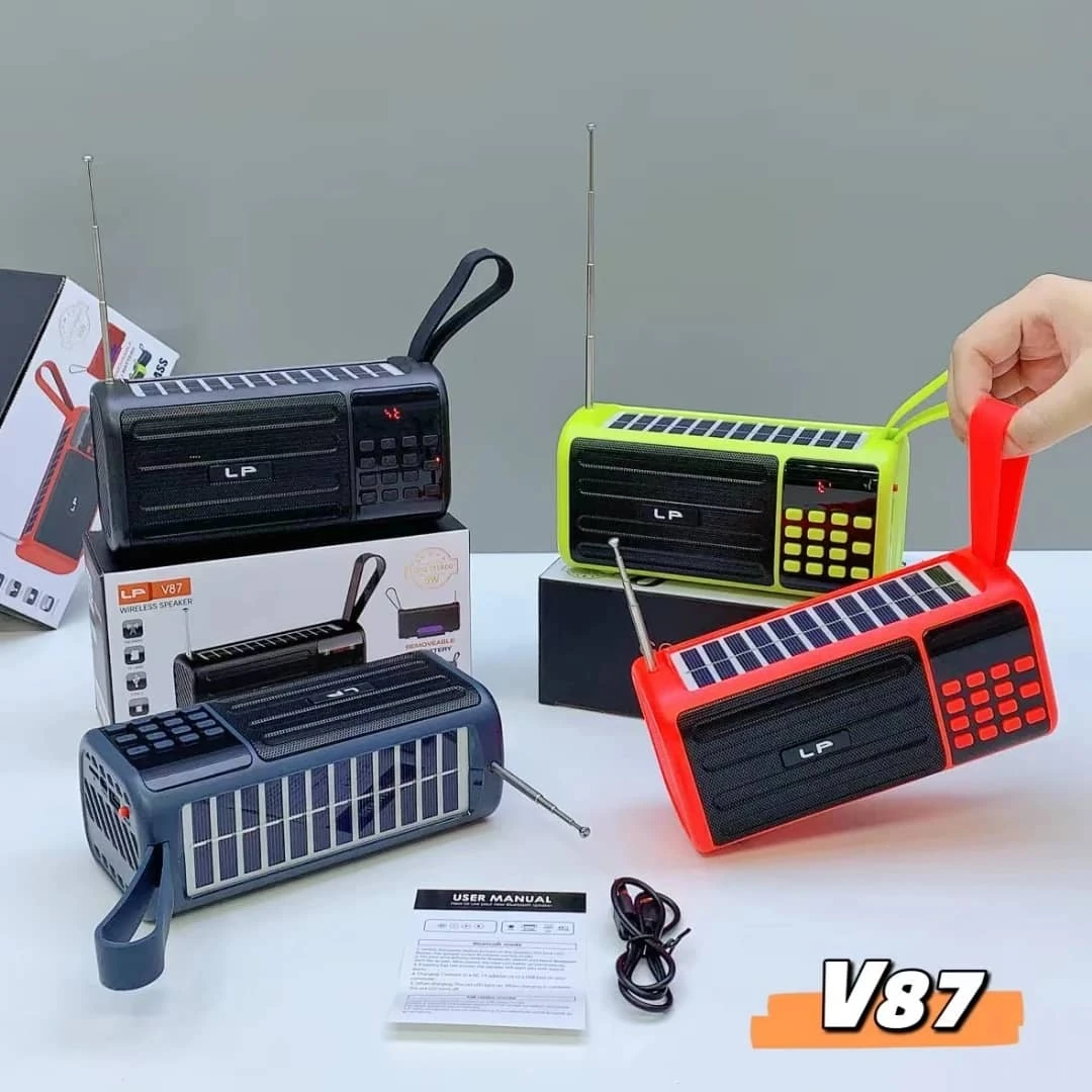 راديو و مكبر صوت طاقة V87