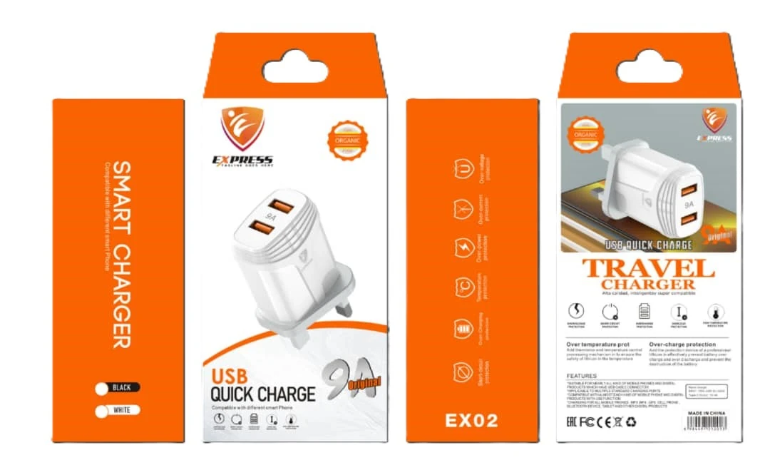 راس شاحن كهرباء EX02