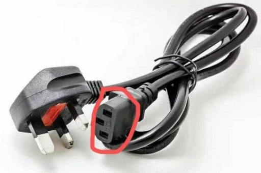 سلك شاحن كمبيوتر