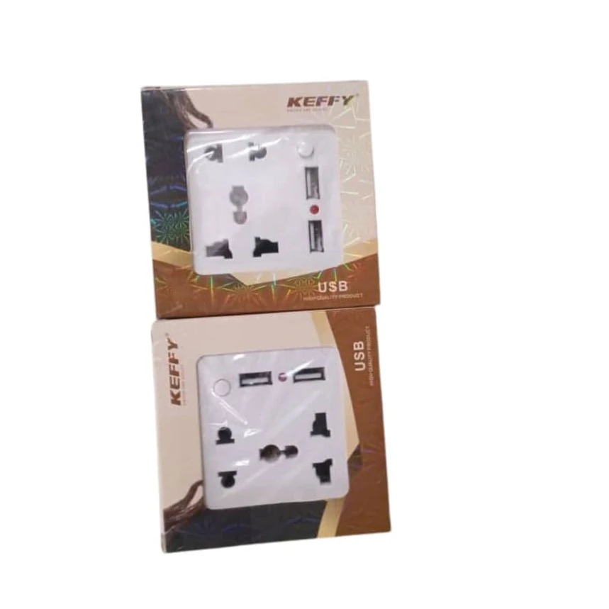 فيش بلاك 12V ابيض