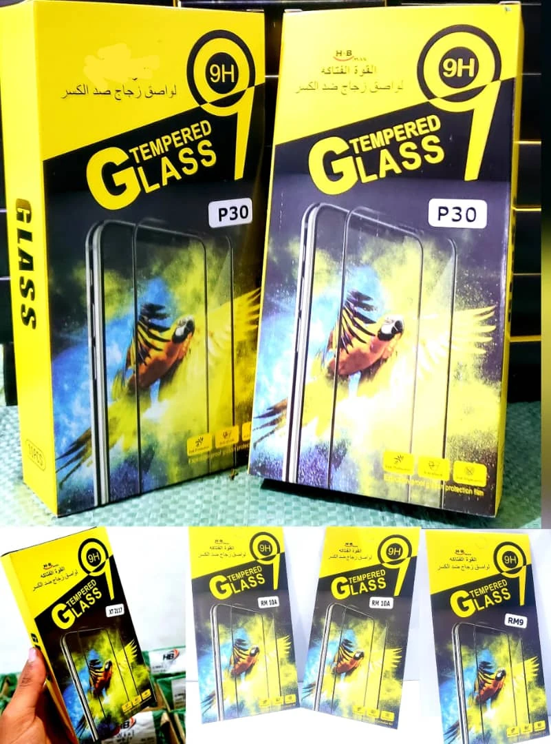 لاصق زجاجي عادي - منوع