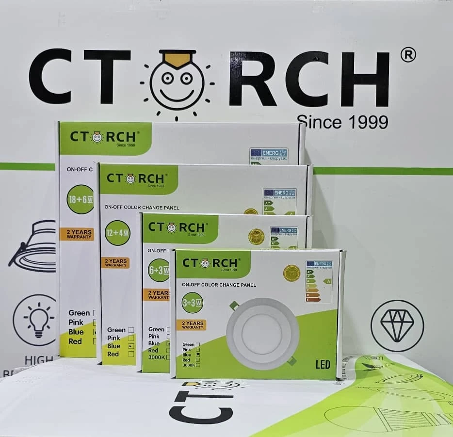 لمبة ديكور بدون اطار 12 وات