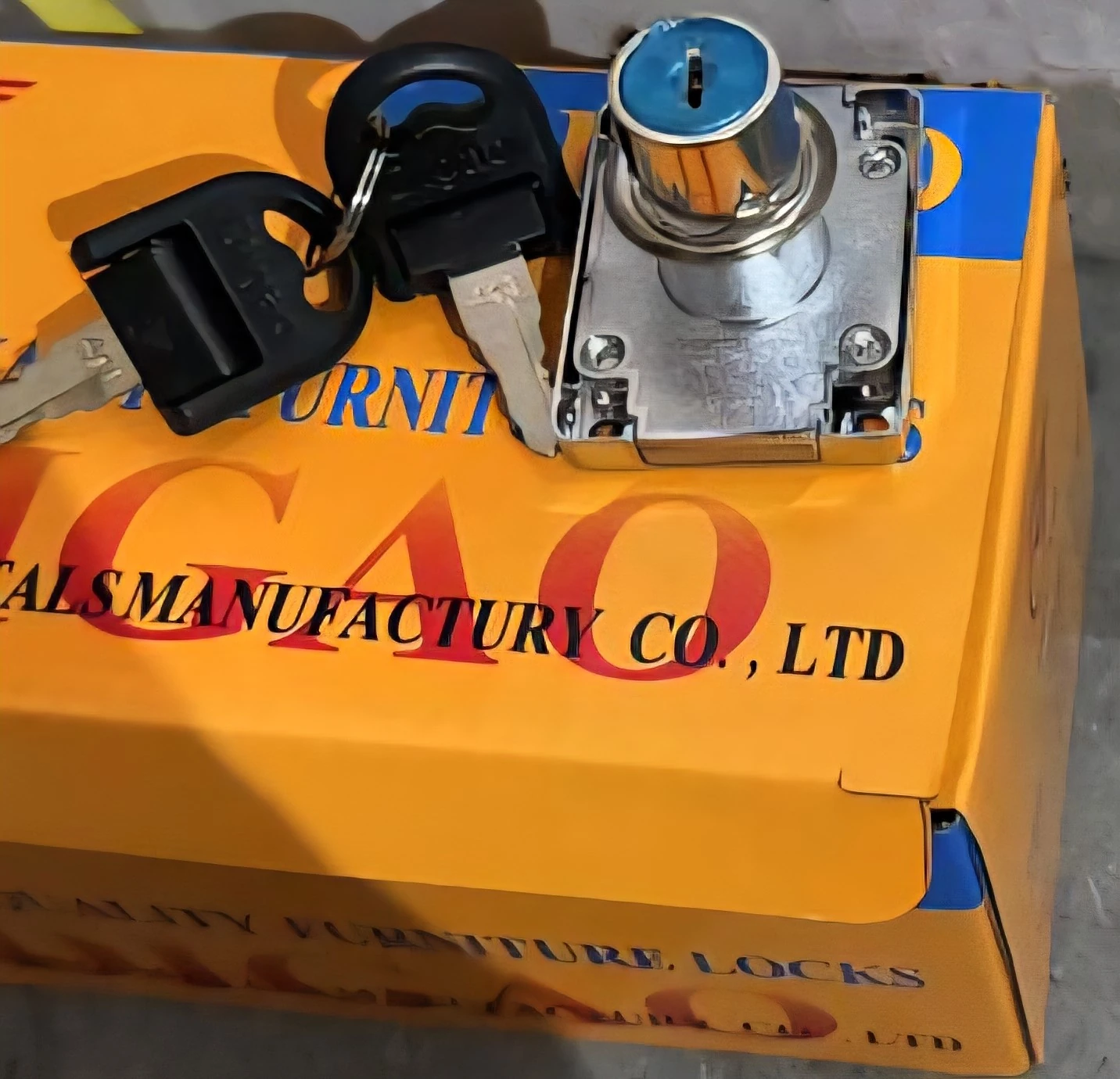 مغلقة ادراج ديجو اصفر طرقتين