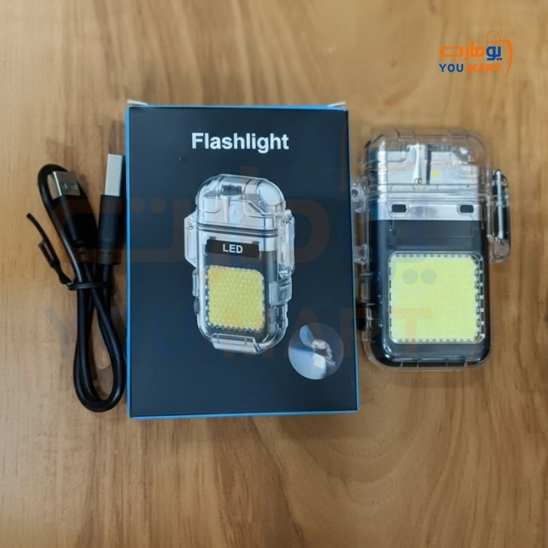 ولاعة ابو تأمين شفاف تايب سي